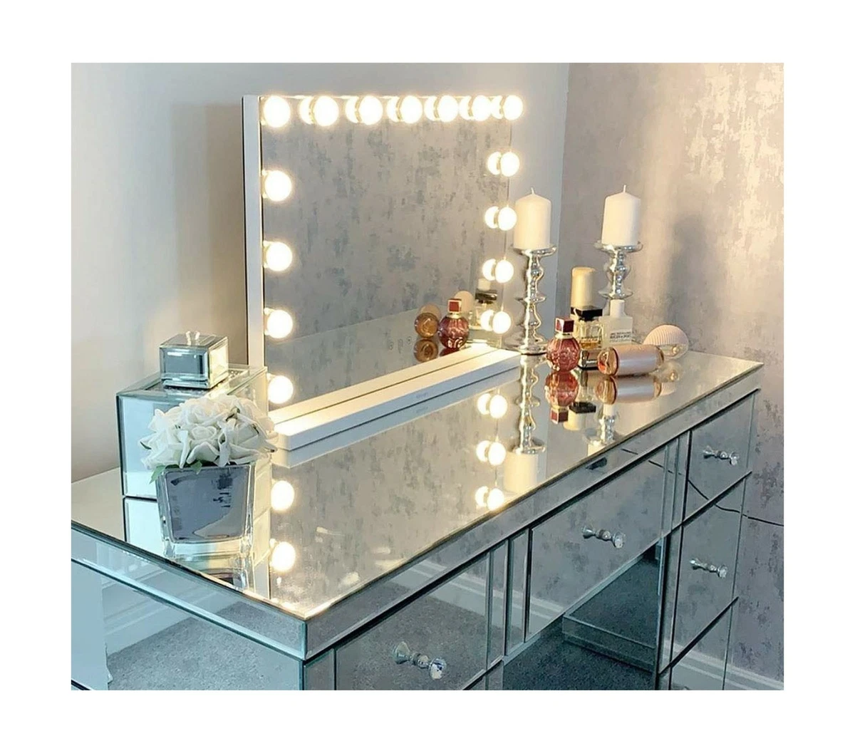 Large vanity deals mirror