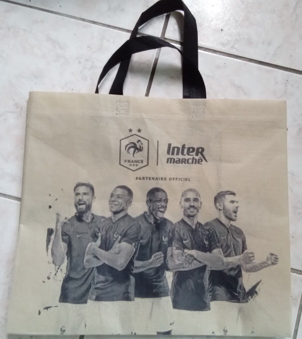 SACS CABAS EQUIPE DE FRANCE FOOTBALL FFF 
