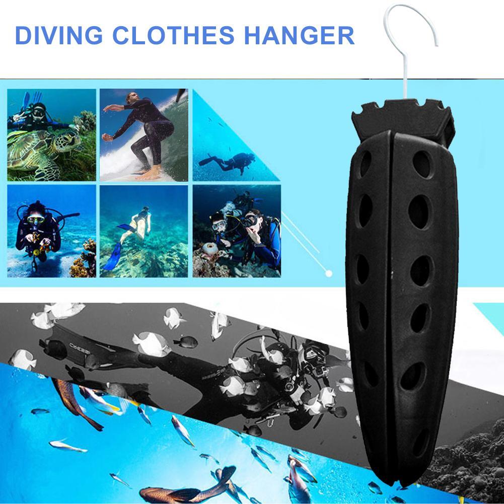 Foldable Wetsuit Hanger Stand Snorkeling Diving Drysuit Drying Rack