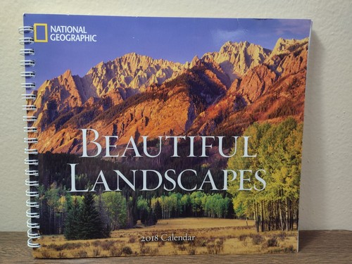National Geographic Beautiful Landscapes 2018 Calendar Daily Spiral Book