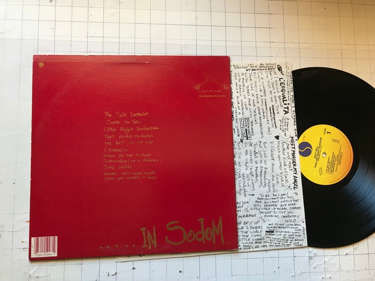 ソフトセル　THIS LAST NIGHT IN SODOM 　LP　レコード Amazon.co.jp: Last Night in Sodom: ミュージック