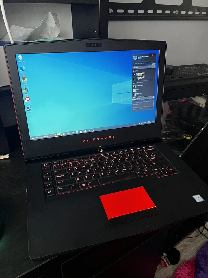 Alienware 15 R3 Intel Core I7-7700HQ 2.80GHz 16GB RAM 1TB HDD + x2 500GB SSD - Image 3 of 4