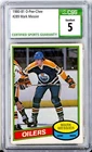 1980-81 O-Pee-Chee #289 Mark Messier RC - Edmonton Oilers - CSG 5 Excellent