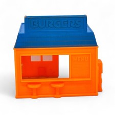 1972 Mattel Putt Putt Building Burger Stand