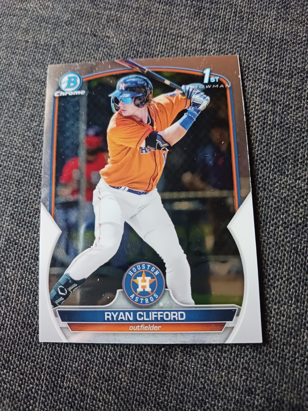 Ryan Clifford 2023 Bowman Chrome Prospects 1st #BCP-10 Astros