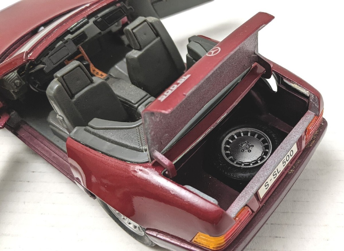 ROAD TOUGH MERCEDES BENZ 500 SL 1989 1:18 DIE-CAST TOY CAR | eBay