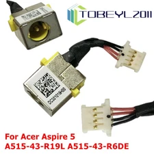 For Acer Extensa EX215-51 EX215-52 Laptop DC Power Jack Charging Port Cable