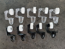 Hunter Douglas Vertiglide Rail Carrier Gen 3 QTY 5 Clear / 5 Black