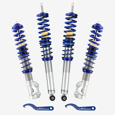 BFO Adjustable Coilover Shocks For VW Golf Jetta MK2 MK3 Suspension Lowering Kit