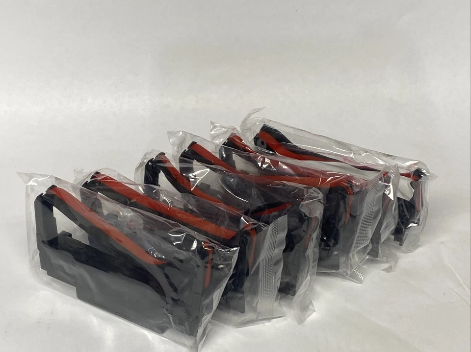 Epson ERC 30/34/38 Blk Red (6) Printer Ribbons Box - Image 4 of 4