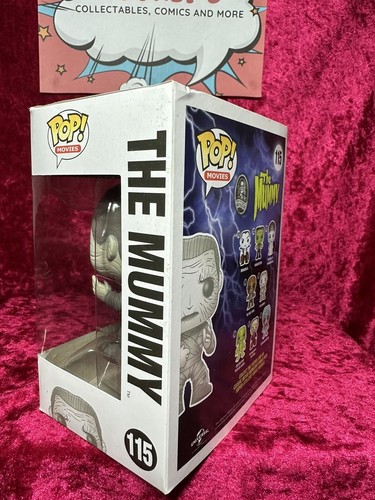 Funko Pop Vinyl Universal Studios Monsters - The Mummy #115 (Vaulted 2014) - Picture 4 of 10