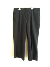 Talbots Chelsea Crop Trousers Pants Blue Size 14