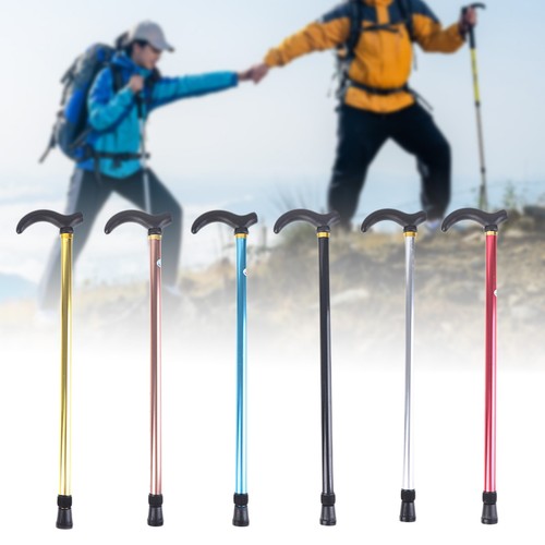 High-grade Aluminum Walking Stick Ergonomic Handle for Women Men Adjustable 2