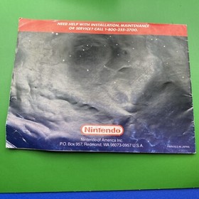 NES Nintendo Cleaning Kit w/ Manual Mario Edition