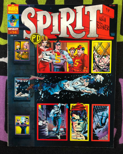 The Spirit Comic Magazine #14 Warren por Will Eisner 1976 ¡MUY BONITO!  - Imagen 1 de 2