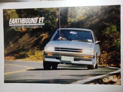 1984 NISSAN PULSAR TURBO ET 6 PAGE AUSTRALIAN MAGAZINE ROAD TEST ARTICLE