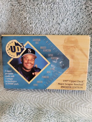 1997 Upper Deck MLB UD3 sealed pack 