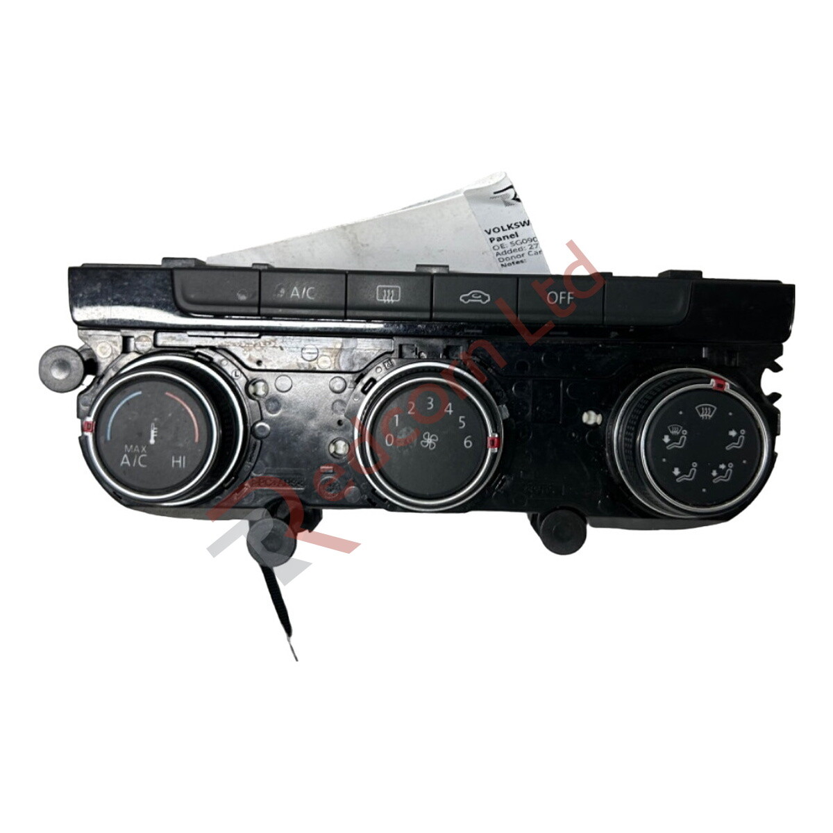 Upgrade Your VW Golf MK7 2013-2017 with Advanced Digital Climate Control Panel 5G0907422