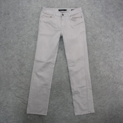 Calvin Klein Jeans Men's 30x32 Gray Light Wash Straight Leg Jeans