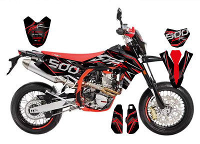 graphic kit for Swm SM 500 R (2021 - 24) kit grafiche swm Rosso