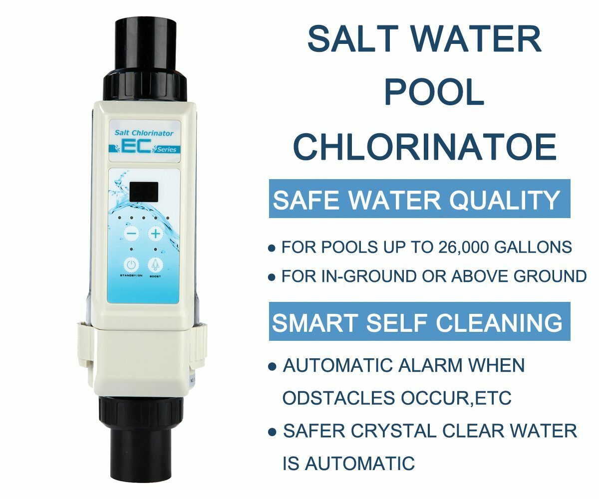 Saltwater Chlorinator - Complete System with 26,000-Gallons