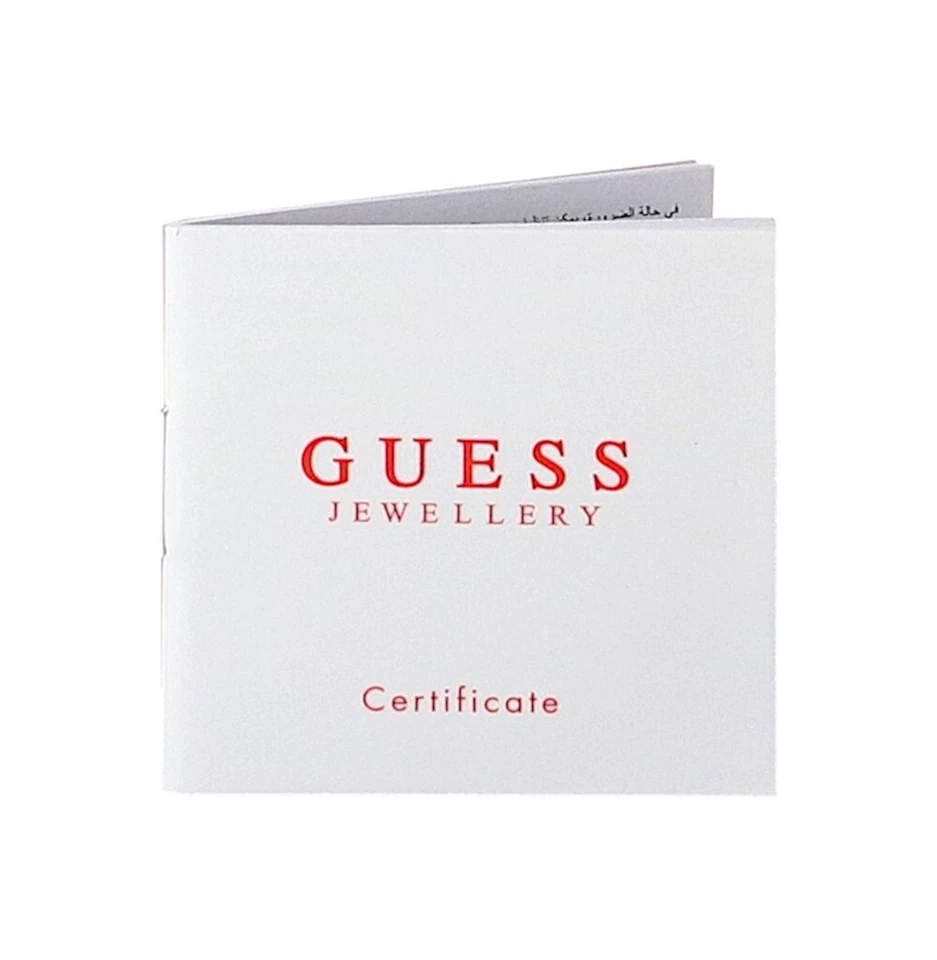 GUESS PAVE 4G-LOGO STUDS Damenohrringe Rhodium, Ohrringe Women Earrings - Bild 4 von 4