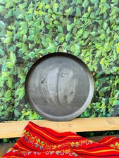 Comal plano de Lámina Negra para calentar tortillas Quesadillas Y pan 11 pulgadas