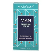 Maroma Essential Men's Fragrance Olibanum Citrus, 0.35 Ounce