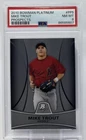 Mike Trout Rookie PSA 8 - 2010 Bowman Platinum - Angels To Cooperstown, 3 MVPs