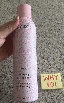 Amika Reset Clarifying Gel Shampoo 6.7oz/200mL FULL SZ BRAND NEW