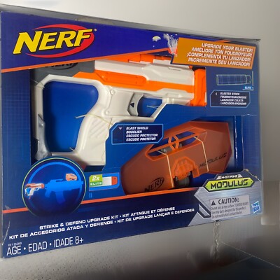 NERF N-STRIKE MODULUS:  STRIKE AND DEFEND UPGRADE KIT New in Box NIB