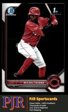 2022 Bowman #BCP-75 Michel Triana  Chrome Prospects Cincinnati Reds