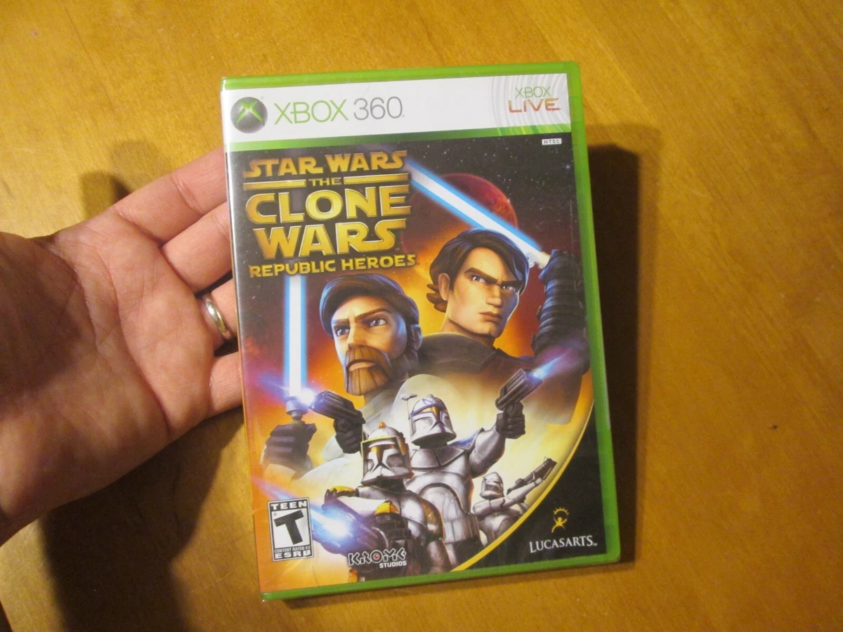 Xbox 360 star wars clone wars sale