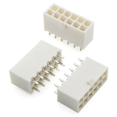 [20pcs] 39-28-8120 0039288120 Connector 2x6Pin THT