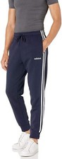 adidas men's essentials 3s tapered and cuffed pant