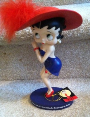 Betty Boop Figurine - It's Not the Age - 2004 Westland #6972 Purple Dress |  eBay