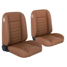 Tmi Pro Classic Cruiser Collection Bucket Seats Saddle Brown W Brown Stitching Tmi Pro Classic Cruiser Collection Bucket Seats Saddle Brown W Brown Stitching