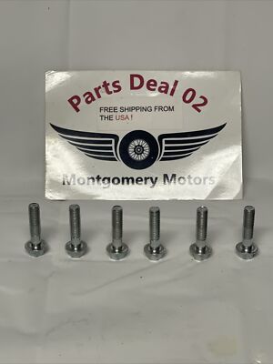 Lot Of 6 New Genuine Briggs And Stratton Crankcase Bolts Screw 590644 950 Snow