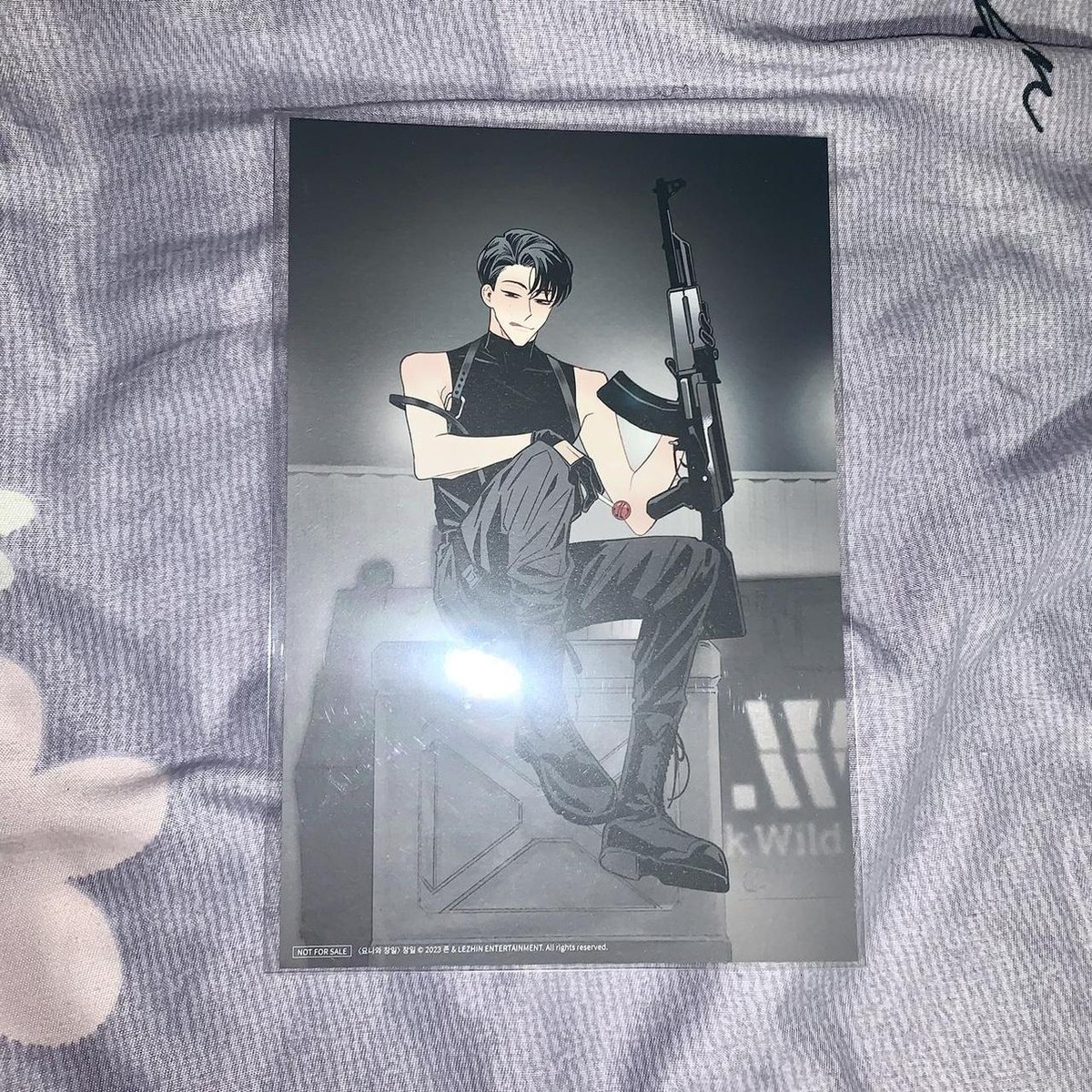 BL Manhwa Lezhin 2023 Season's Greeting Calendar Black Rabbit