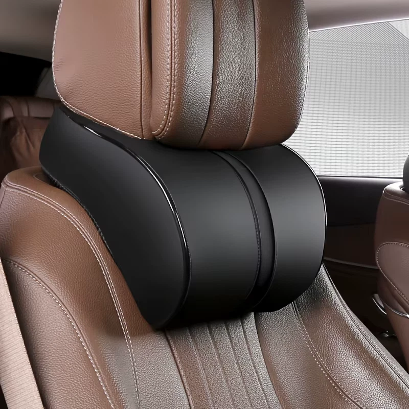 Cuscino Poggiatesta Auto A Cuore | Morbido In Peluche Rosa | Supporto Cervicale Per Viaggi Comfort | Accessorio Auto Decorativo - 4