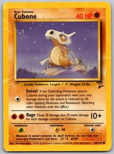 Cubone 70/130 Common Base Set 2 Pokemon