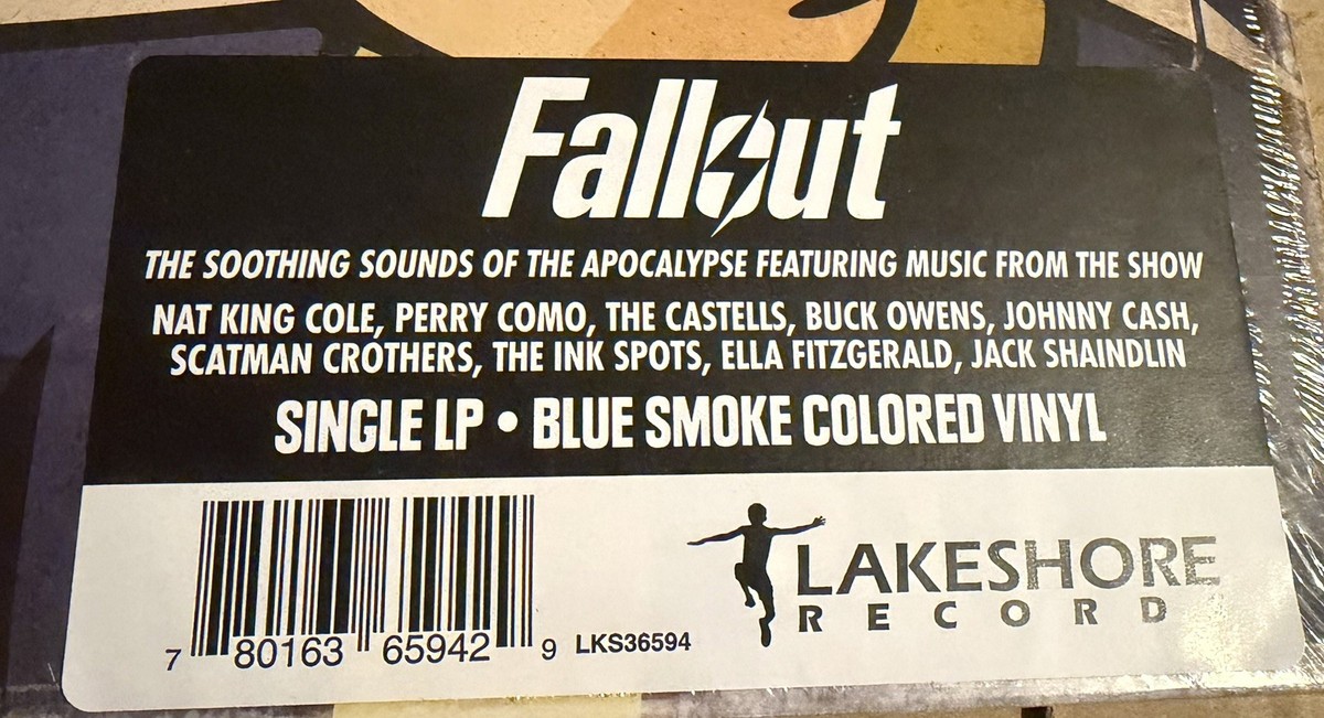 Fallout The Soothing Sounds Of The Apocalypse Vinyl NEW! LIMITED