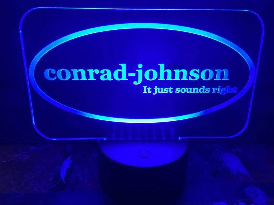 CONRAD JOHNSON Ledlight Logo Lampada Hifi Amplificatore Finale No Rotel Mcintosh - Immagine 2 di 4