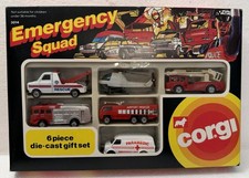Corgi Juniors 3014 Emergency Squad Gift Set. NEVER PLAYED WITH