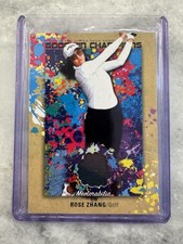 2024 Upper Deck Goodwin Champions ROSE ZHANG WORN MEMORABILIA PATCH ROOKIE RC SP