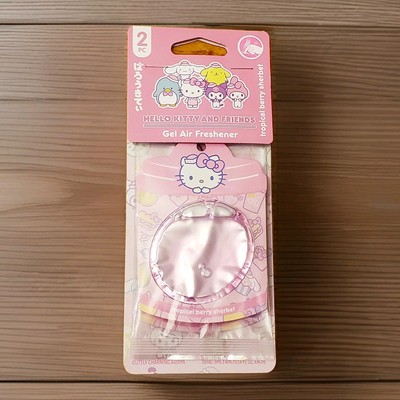 Hello Kitty Hanging Air Freshener Tropical Berry Sherbet Car Home Closet Office 