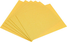 Yellow Shiny EVA Foam Sheets 11 x 8 Inch 2mm Thick for Crafts DIY Projects 6 Pcs