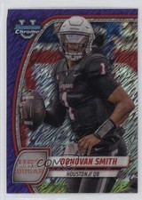 2024 Bowman U Chrome Purple Shimmer Refractor Donovan Smith #67 3hd