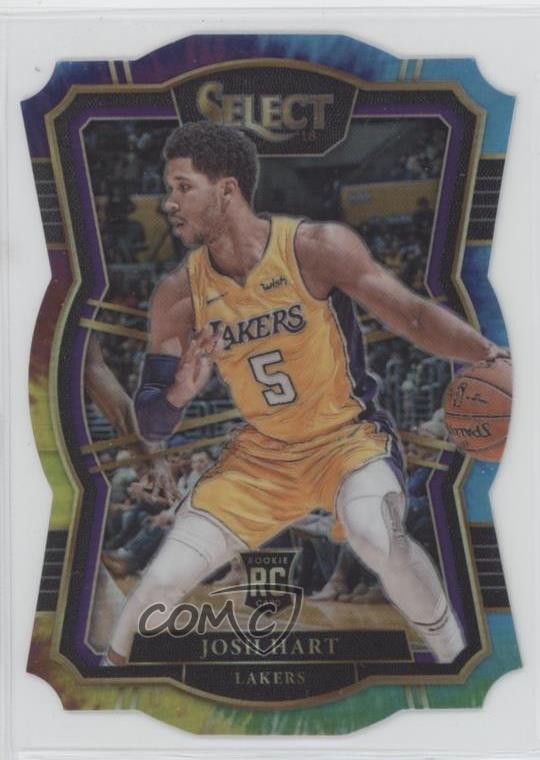 2017-18 Panini Select Premier Level Tie-Dye Prizm 5/25 Josh Hart Rookie RC 0j53