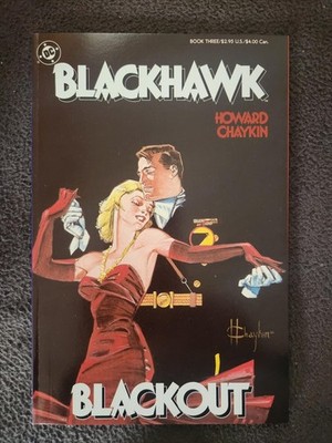 Blackhawk Blackout Book Three 1988-Excellent Condition-Very Nice!